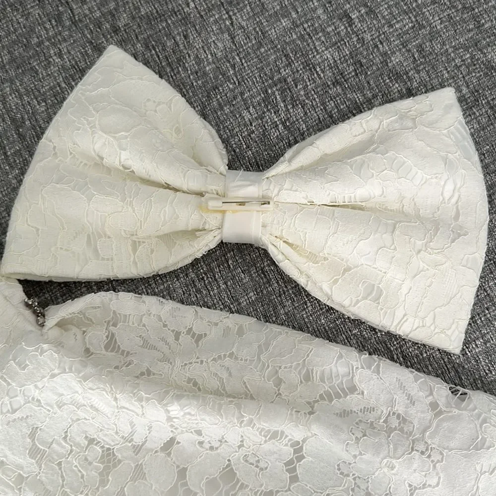 Baby Girls Dress Infant Princess Christening Baptism Party Formal 6/12 M…